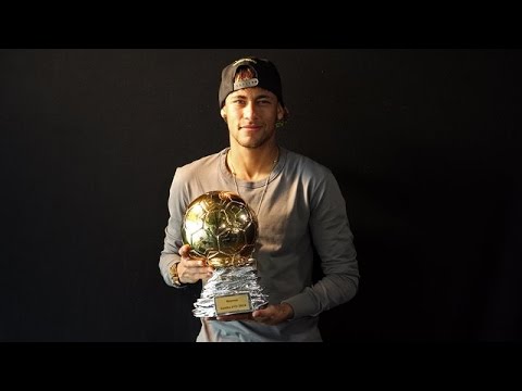 Neymar z nagrodą Samba Gold