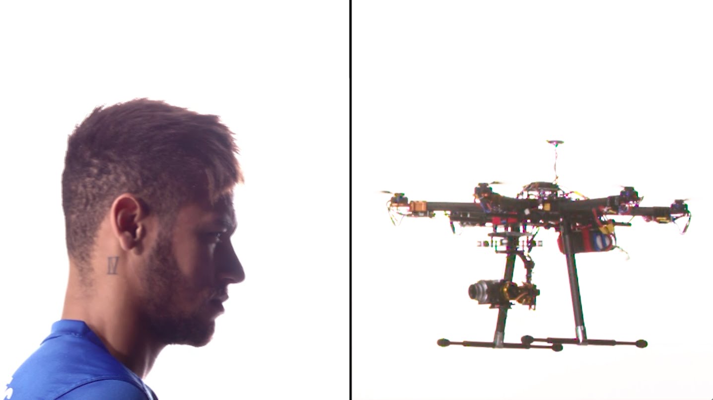 Neymar vs. dron