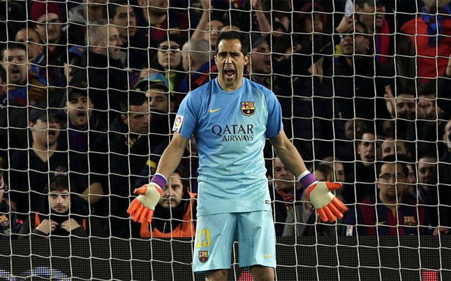 Claudio Bravo z Trofeo Zamora!