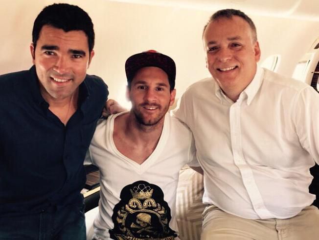 Messi z Deco udali się do Gabonu