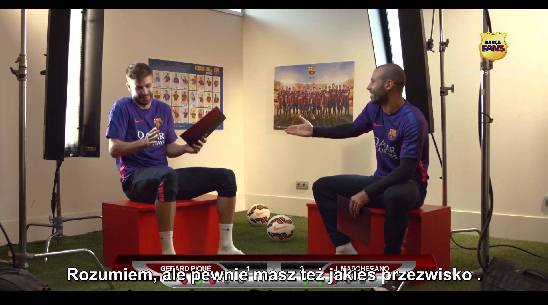 Pique VS. Mascherano – Twarzą w Twarz