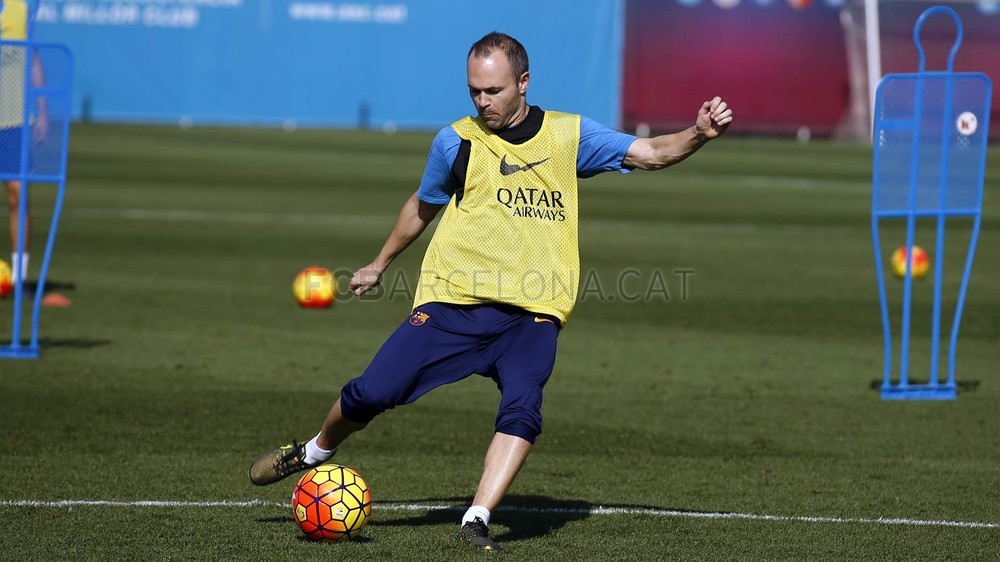 Iniesta i Sergi gotowi do gry!