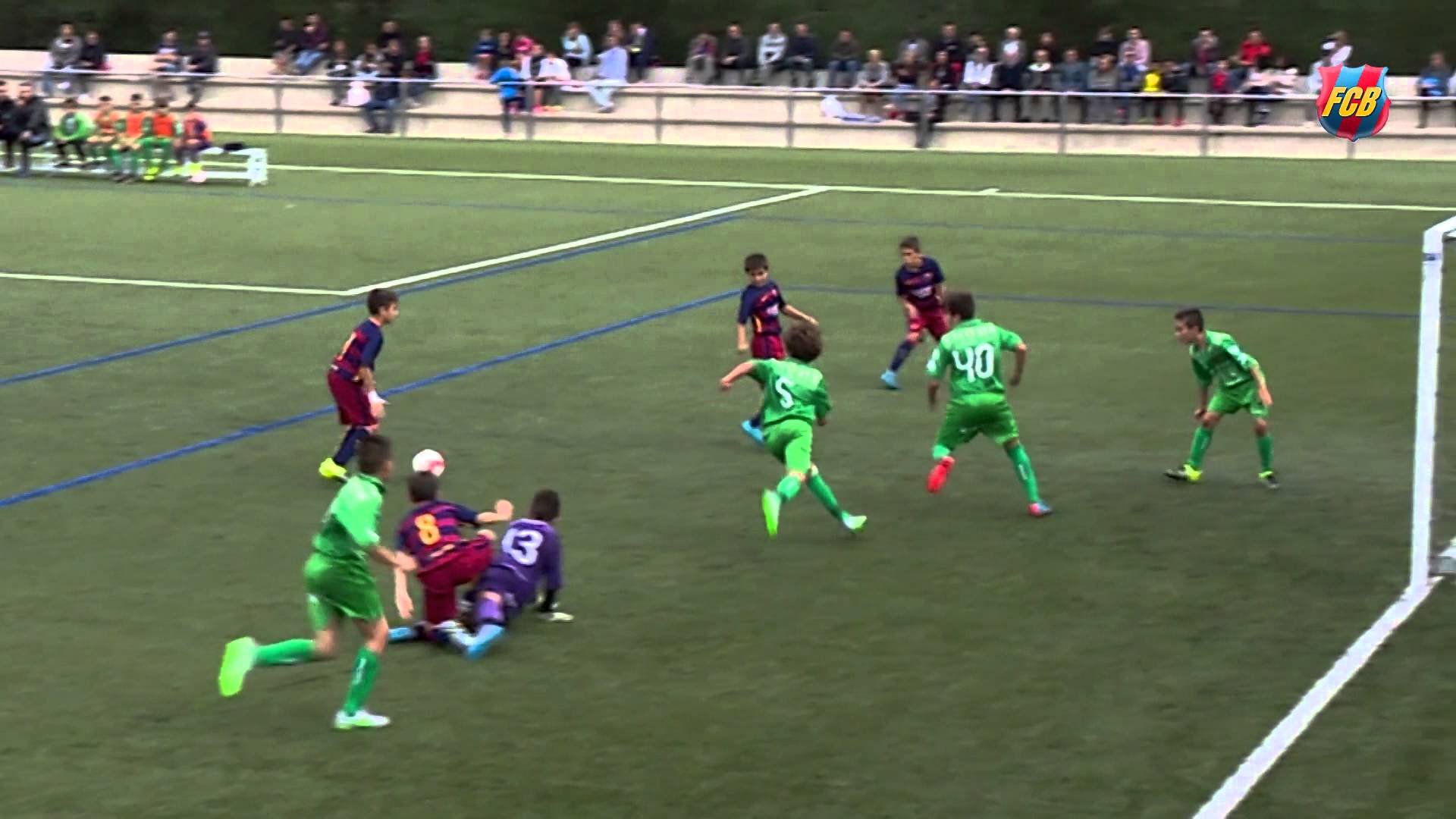 La Masia: Spektakularny gol