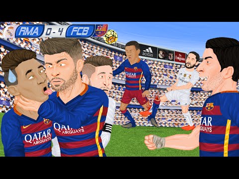 Real 0-4 Barca: Parodia meczu!