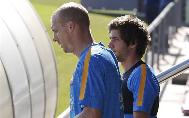 Sergi i Mathieu gotowi do gry!