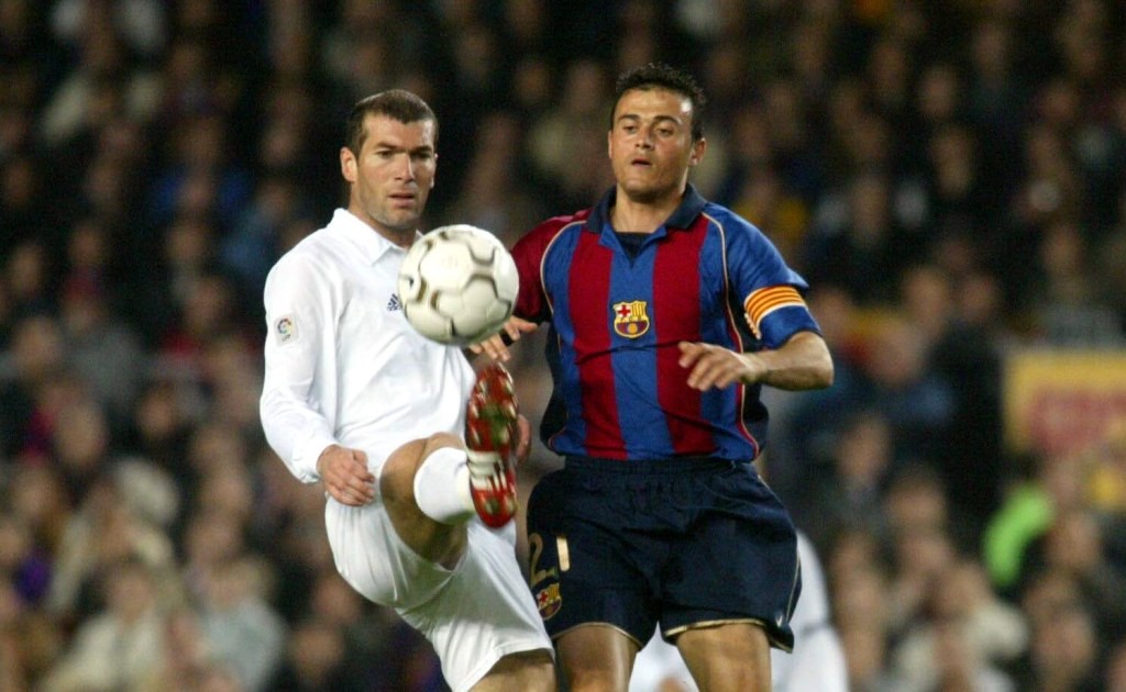 Luis Enrique vs. Zinedine Zidane