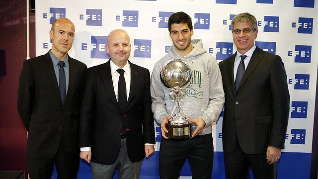 Suarez odebrał Trofeo EFE