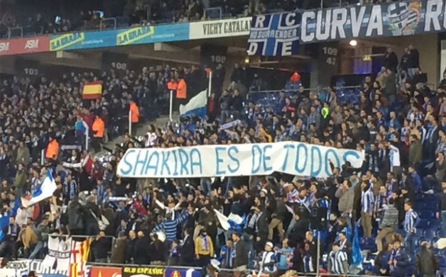 Espanyol ukarany za obrazę Shakiry