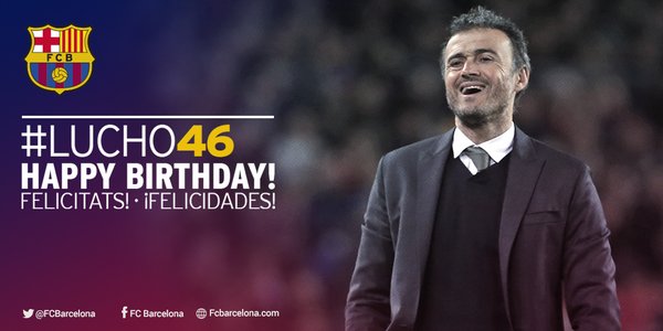 Feliz cumpleanos Lucho!