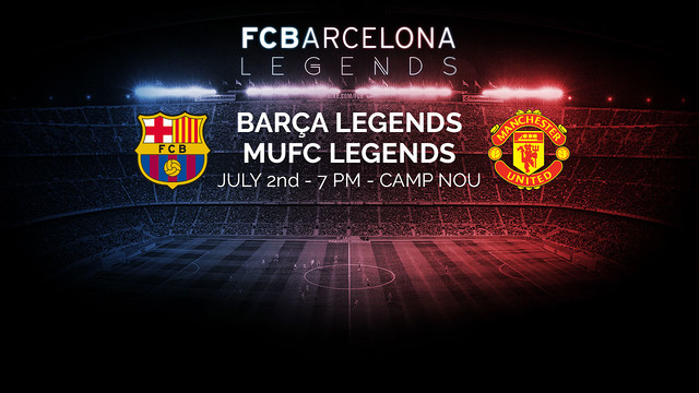 Legendy FCB i MU zagrają na Camp Nou