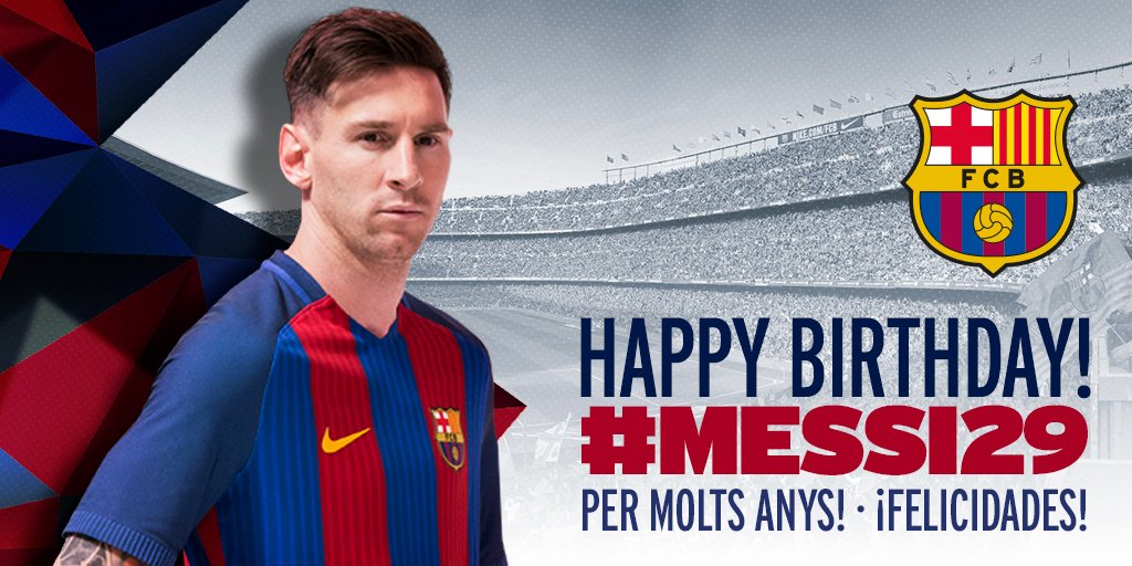 Feliz Cumpleanos Messi!