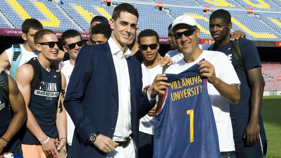 Koszykarze Villanova Wildcats na Camp Nou