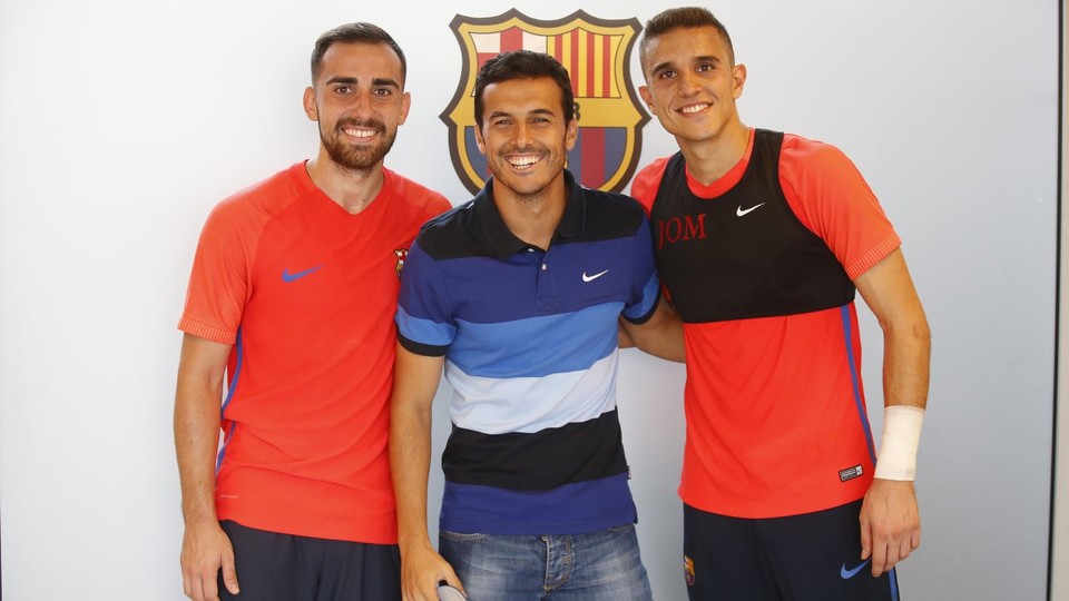 Pedro gościem w Ciutat Esportiva