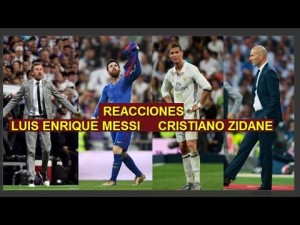 Reakcje CR7, Leo, Lucho i Zidane’a