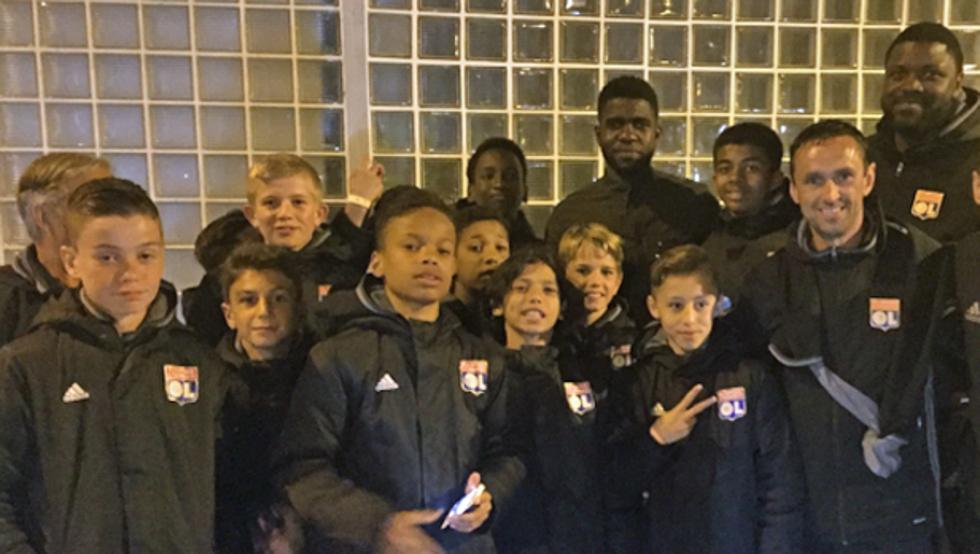 Umtiti zaprosił na mecz juniorów OL