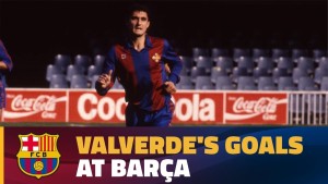 Video: Bramki Valverde dla Barcy