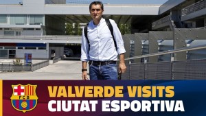 Video: Valverde poznaje swoje miejsce pracy