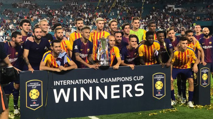 Barca wygrywa ICC