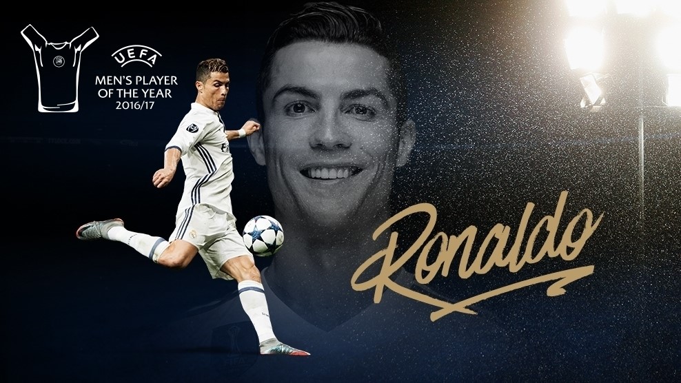 Ronaldo piłkarzem sezonu według UEFA