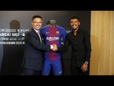 Video: Pierwszy dzień Paulinho w Barcelonie