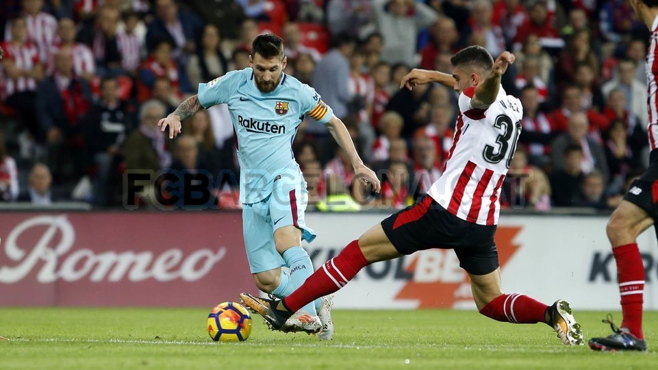 Messi nigdy nie przegrał z Bilbao