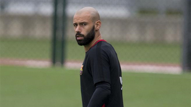 Mascherano wypada z kadry