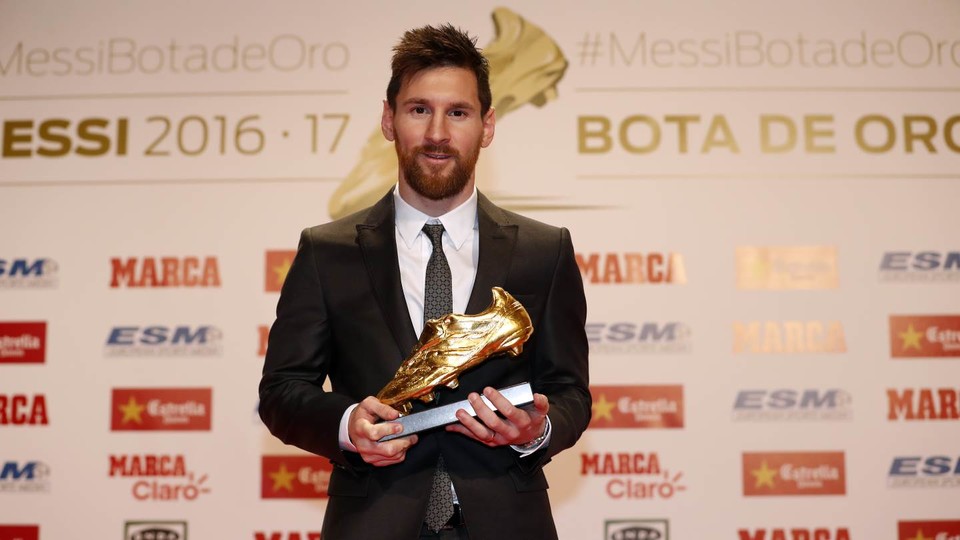 Messi odebrał Złotego Buta