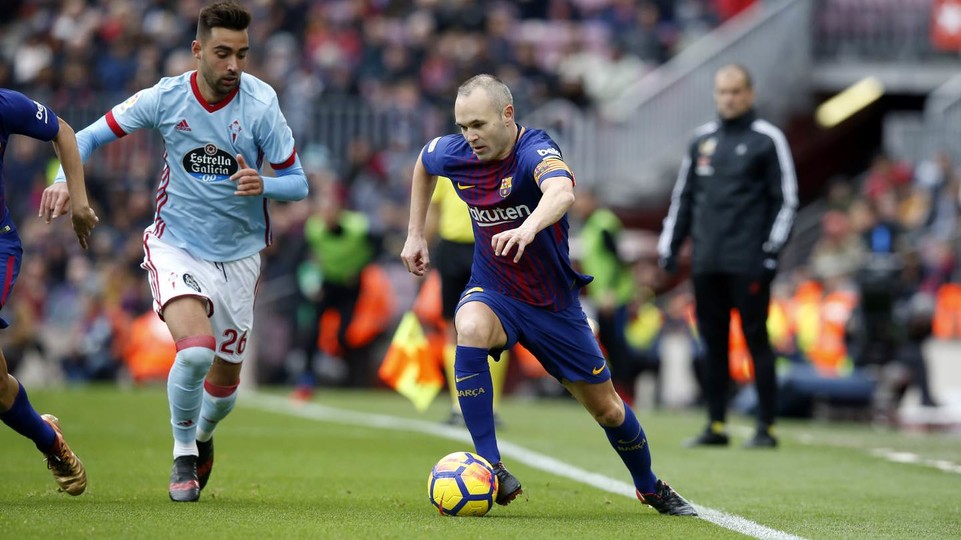 Iniesta z lekkim urazem