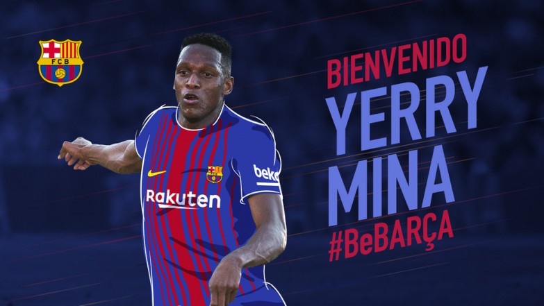 Oficjalnie: Yerry Mina piłkarzem Barcelony