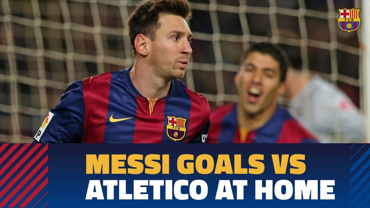 15 goli Messiego z Atletico na Camp Nou