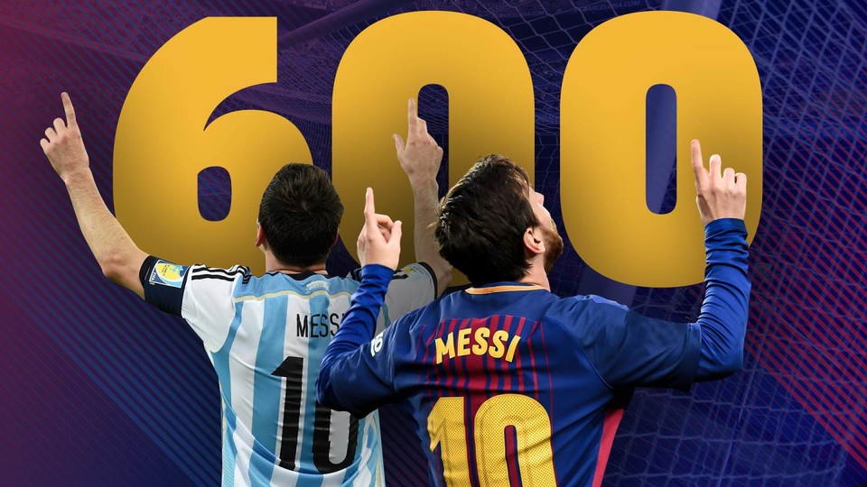 600 bramek Messiego!