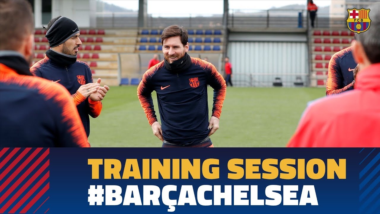 Messi otrzymał gratulacje na treningu