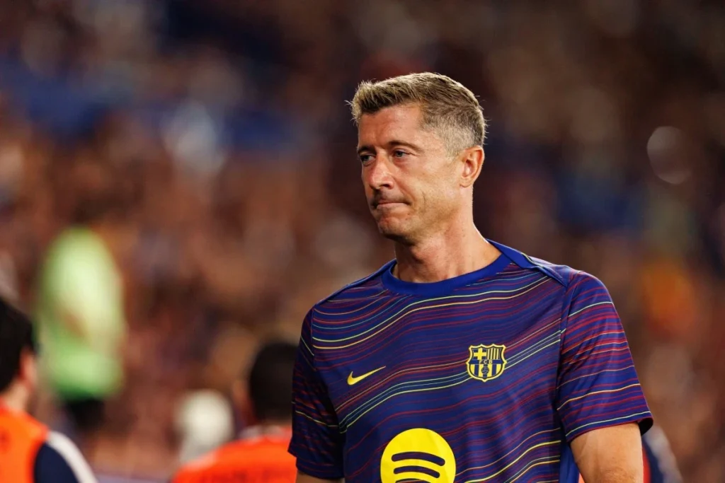 Slavia Praga – FC Barcelona w liczbach. Statystyki ze spotkania (21.01.2026) FC Barcelona - Robert Lewandowski 4