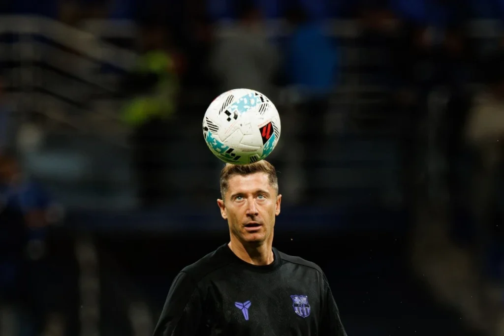 FC Barcelona – FC Kopenhaga szczegółowe statystyki. Dane drużyn i piłkarzy (28.01.2026) FC Barcelona - Robert Lewandowski 7