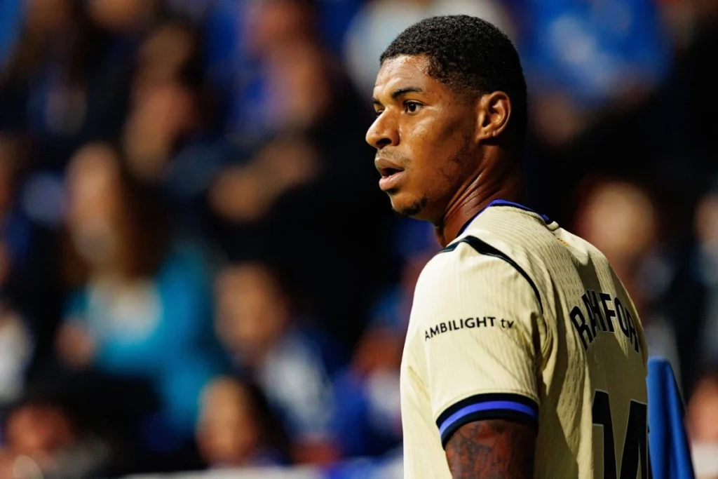 Marcus Rashford pożegnany przez Barcelonę. Piłkarz zakończył okres wypożyczenia FC Barcelona - Marcus Rashford 2