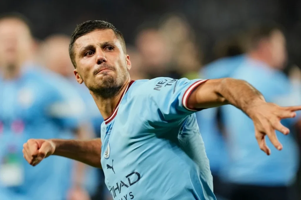 Barca złożyła pierwszą ofertę Manchesterowi City za Rodriego Manchester City - Rodri 1