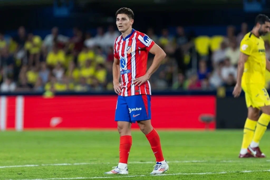 Arsenal wraca do tematu transferu Juliána Álvareza. Atlético nie zamierza go łatwo oddać Atletico Madryt - Julian Alvarez 4